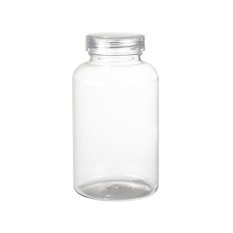 350ml 식품 등급 PET 원형 병