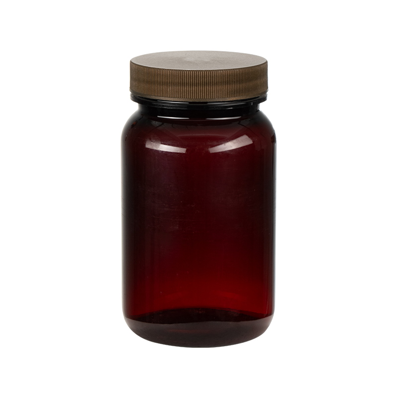 PET 250ml 유리 같은 둥근 병