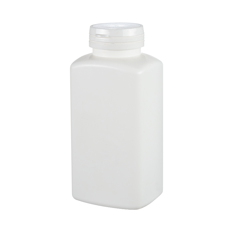 HDPE 250ml 떼어내는 사각형 병
