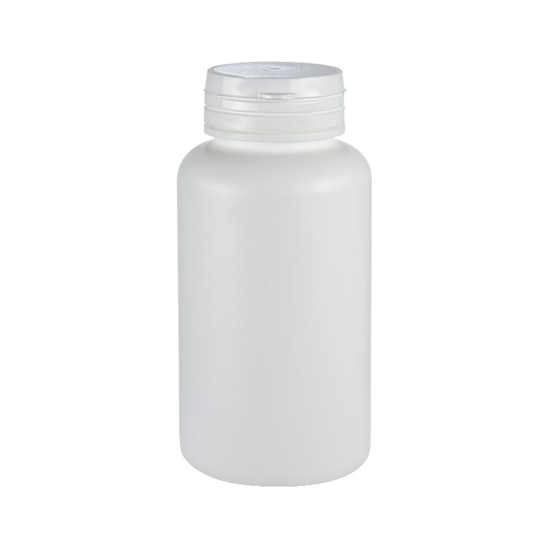 44mm 당김 커버가 있는 HDPE 원형 병